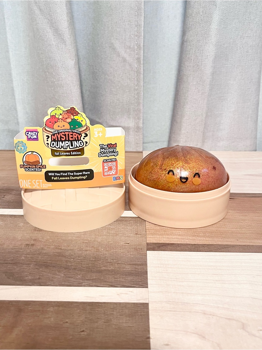 RARE Fall Leaves Edition Pumpkin Spice Scented Mystery Dumpling